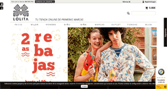 Desktop Screenshot of lolitamoda.com