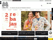 Tablet Screenshot of lolitamoda.com